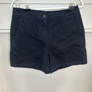 J.Crew NWT updated 4” chino short in black size 6